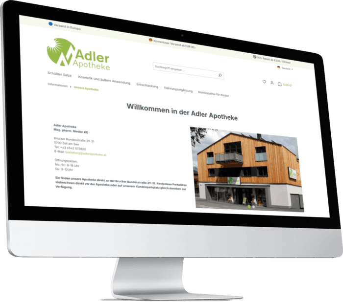 Adler Apotheke - Sponsor der GBA