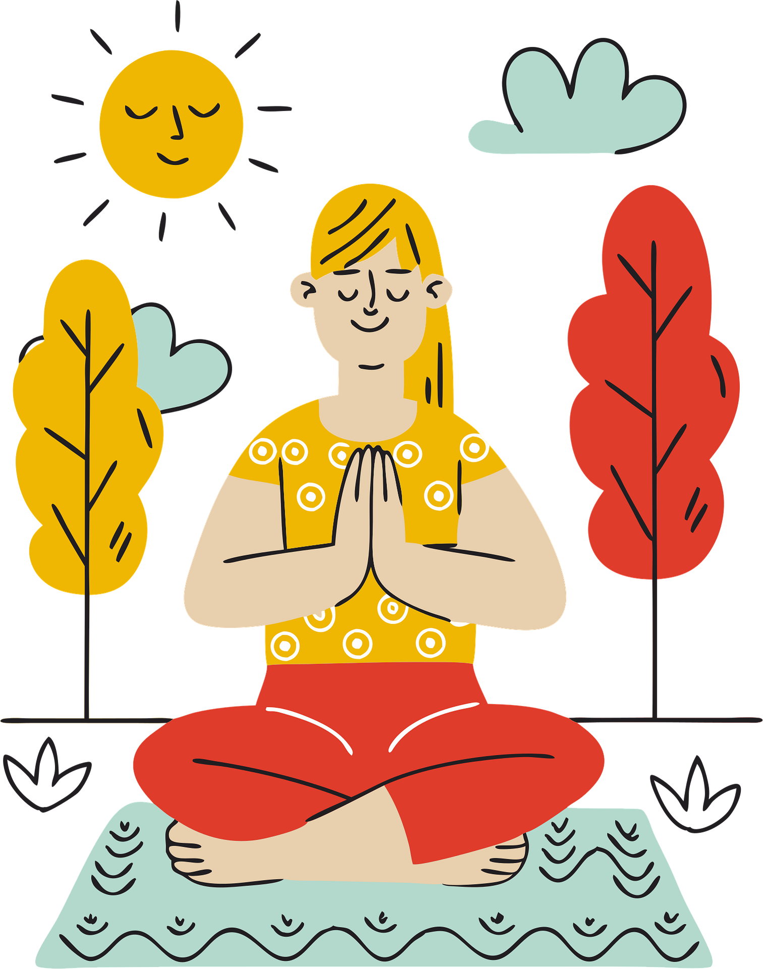 Bild2-Yogi im Garten Yogi im Garten